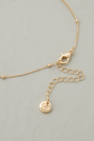 【crie conforto】タイニーメタルボールチェーンネックレス 詳細画像