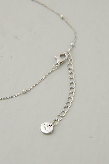 【crie conforto】タイニーメタルボールチェーンネックレス 詳細画像