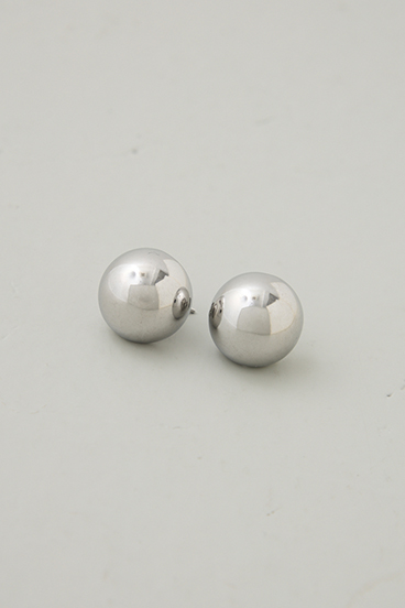 【crie conforto】ラウンドピアス 詳細画像