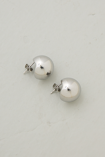 【crie conforto】ラウンドピアス 詳細画像