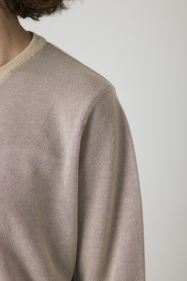 【crie conforto】シアーレイヤードカーディガン 詳細画像