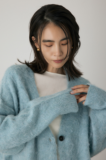 【crie conforto】シャギーカーディガン