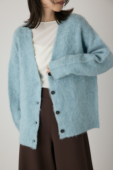 【crie conforto】シャギーカーディガン