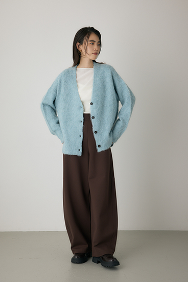 【crie conforto】シャギーカーディガン 詳細画像