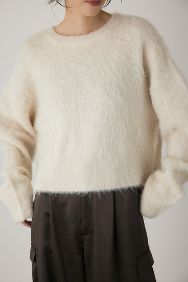 【crie conforto】シャギープルオーバー