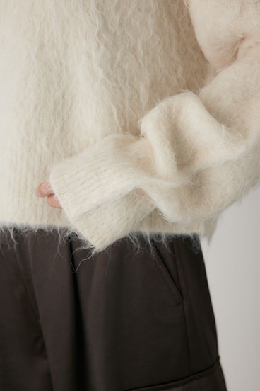 【crie conforto】シャギープルオーバー 詳細画像