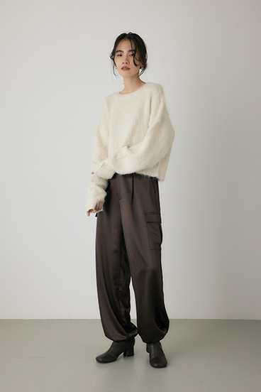 【crie conforto】シャギープルオーバー 詳細画像