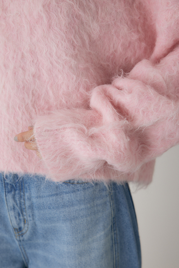 【crie conforto】シャギープルオーバー 詳細画像