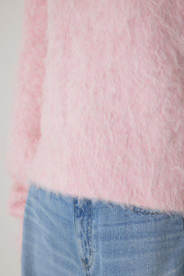 【crie conforto】シャギープルオーバー 詳細画像