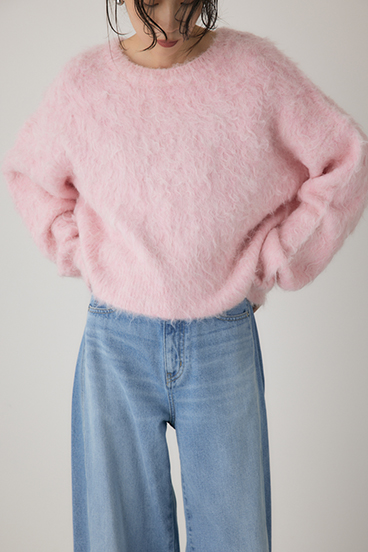 【crie conforto】シャギープルオーバー 詳細画像