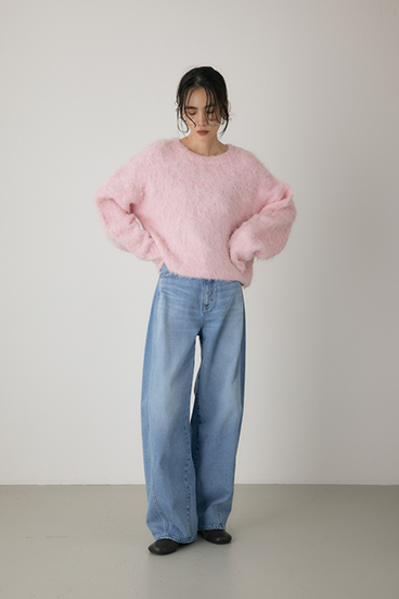 【crie conforto】シャギープルオーバー 詳細画像