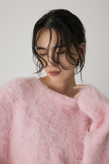 【crie conforto】シャギープルオーバー 詳細画像