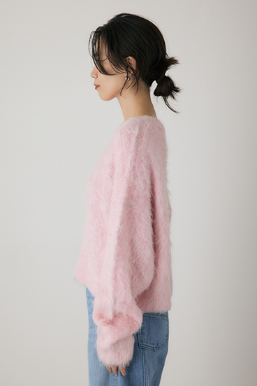 【crie conforto】シャギープルオーバー 詳細画像