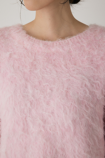 【crie conforto】シャギープルオーバー 詳細画像