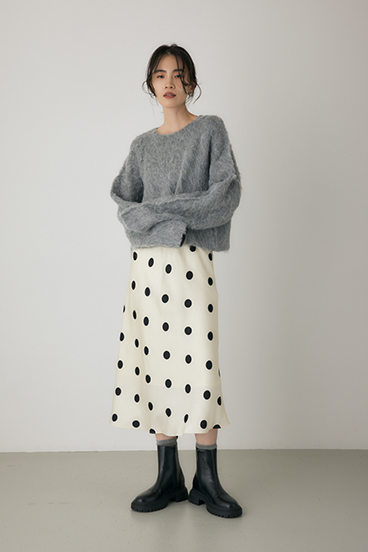 【crie conforto】シャギープルオーバー 詳細画像