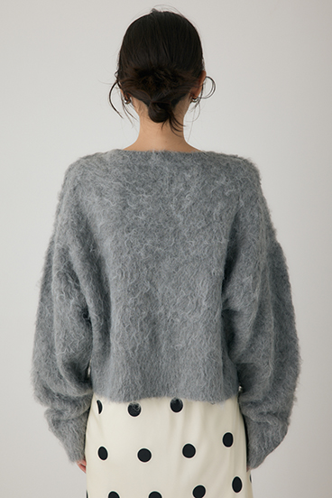 【crie conforto】シャギープルオーバー 詳細画像