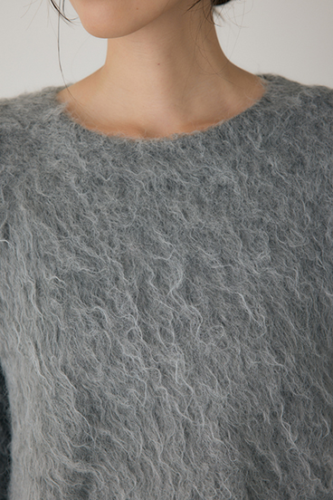 【crie conforto】シャギープルオーバー 詳細画像