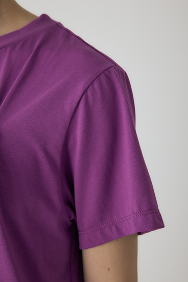 【crie conforto】ノットリボンTシャツ 詳細画像