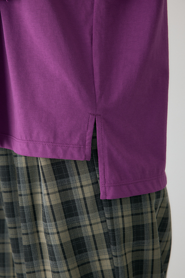 【crie conforto】ノットリボンTシャツ 詳細画像