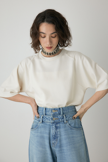 【crie conforto】ビジューチョーカーセットカットソー