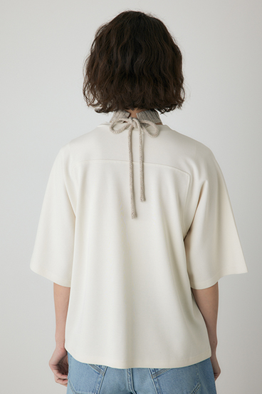 【crie conforto】ビジューチョーカーセットカットソー 詳細画像