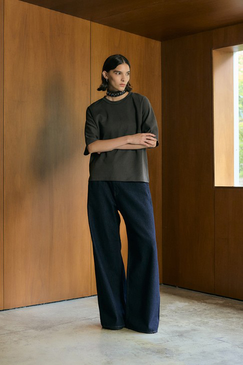 【crie conforto】ビジューチョーカーセットカットソー 詳細画像