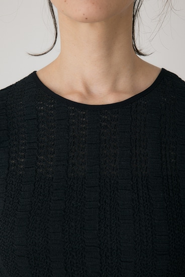 【crie conforto】シャーリングデザイントップス 詳細画像