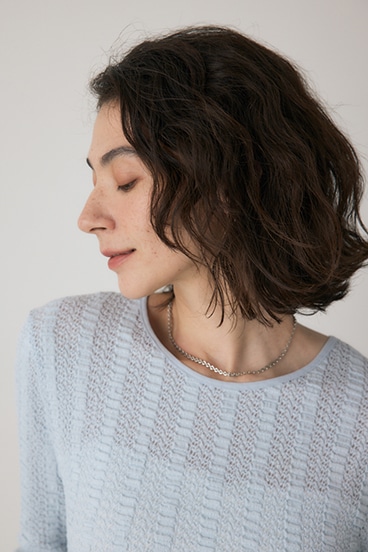 【crie conforto】シャーリングデザイントップス 詳細画像