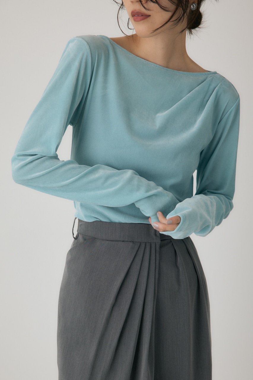 crie conforto】シアーベロアライクトップス｜WOMEN｜254IAT80