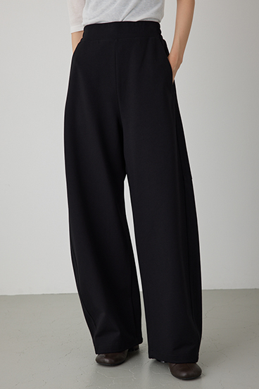 【crie conforto】オーバルスウェットパンツ