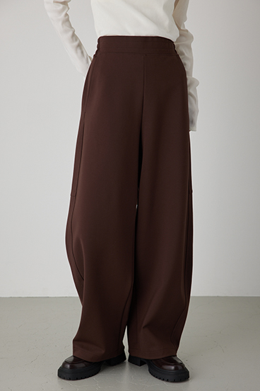 【crie conforto】オーバルスウェットパンツ