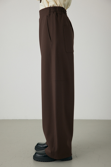 【crie conforto】オーバルスウェットパンツ 詳細画像