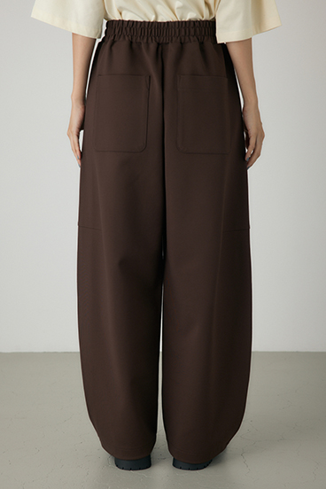 【crie conforto】オーバルスウェットパンツ 詳細画像