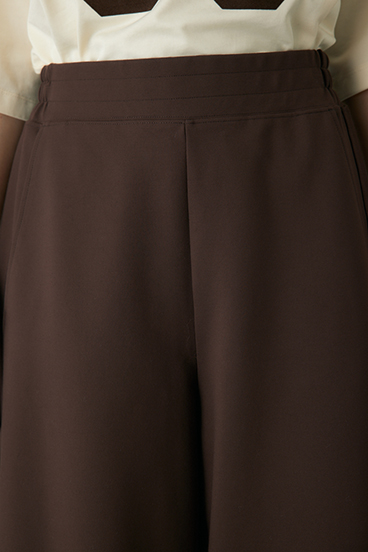 【crie conforto】オーバルスウェットパンツ 詳細画像