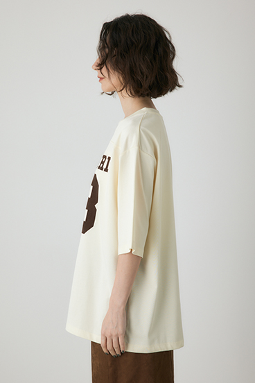 【crie conforto】ナンバーリングTシャツ 詳細画像