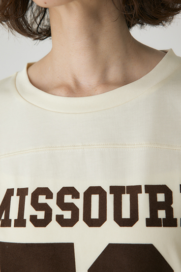 【crie conforto】ナンバーリングTシャツ 詳細画像