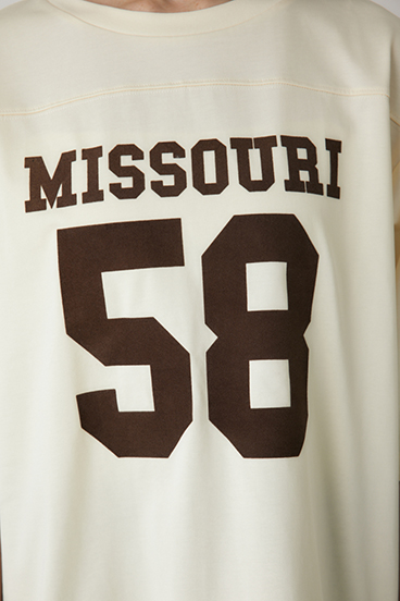 【crie conforto】ナンバーリングTシャツ 詳細画像