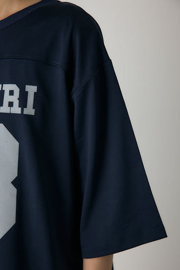 【crie conforto】ナンバーリングTシャツ 詳細画像