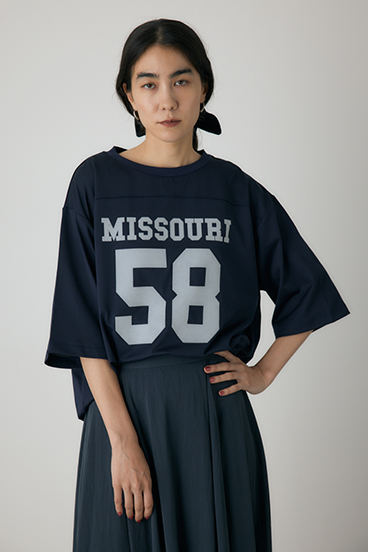 【crie conforto】ナンバーリングTシャツ