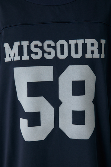 【crie conforto】ナンバーリングTシャツ 詳細画像