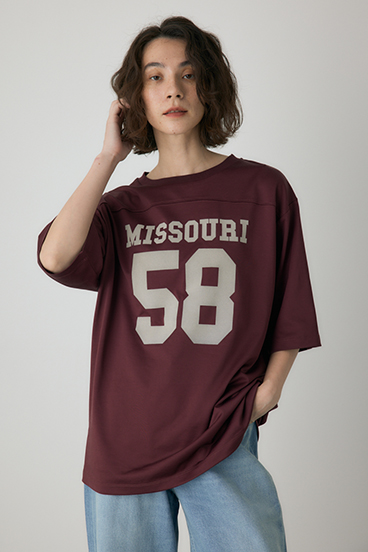 【crie conforto】ナンバーリングTシャツ