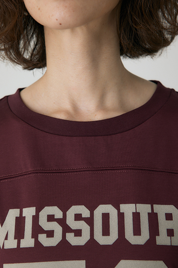 【crie conforto】ナンバーリングTシャツ 詳細画像