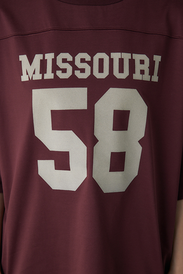 【crie conforto】ナンバーリングTシャツ 詳細画像