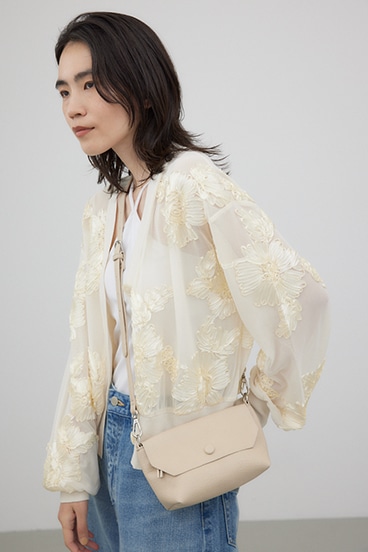 【crie conforto】ミニショルダー付きバッグ 詳細画像