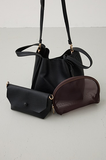 【crie conforto】ミニショルダー付きバッグ 詳細画像