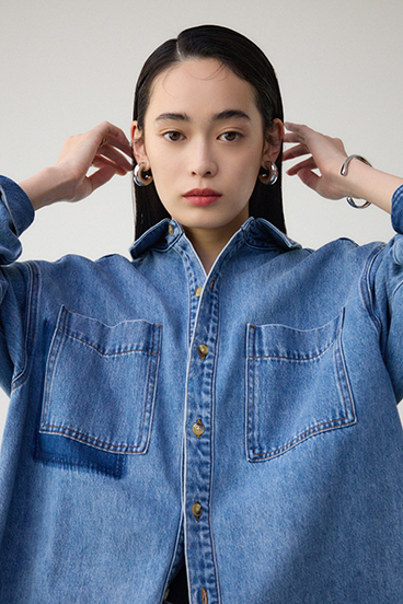 AZUL DENIM デニムシャツ