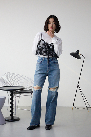 シアーレースビスチェ 詳細画像