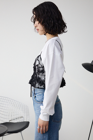 シアーレースビスチェ 詳細画像