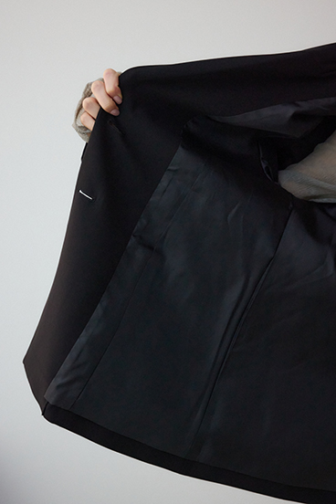 ベルト付きテーラードジャケット 詳細画像