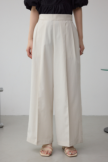 C/T撥水タックワイドパンツ 詳細画像